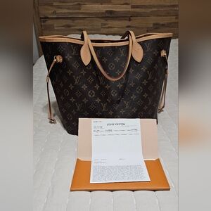SOLD Louis Vuitton Neverfull MM Monogram